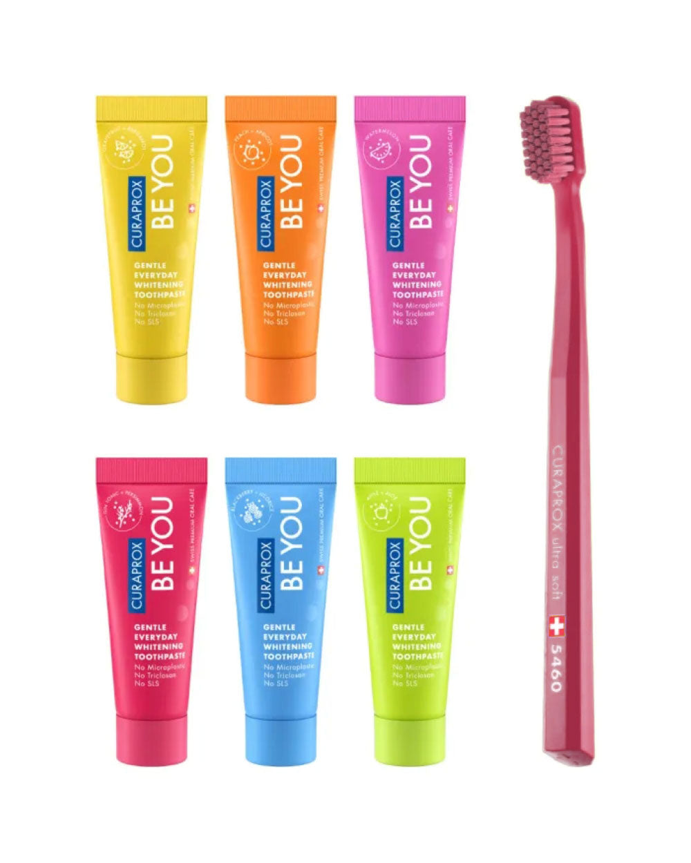 Pack Pasta de Dientes CURAPROX® Be You 10 ml + CURAPROX® Ultra Suave 5460