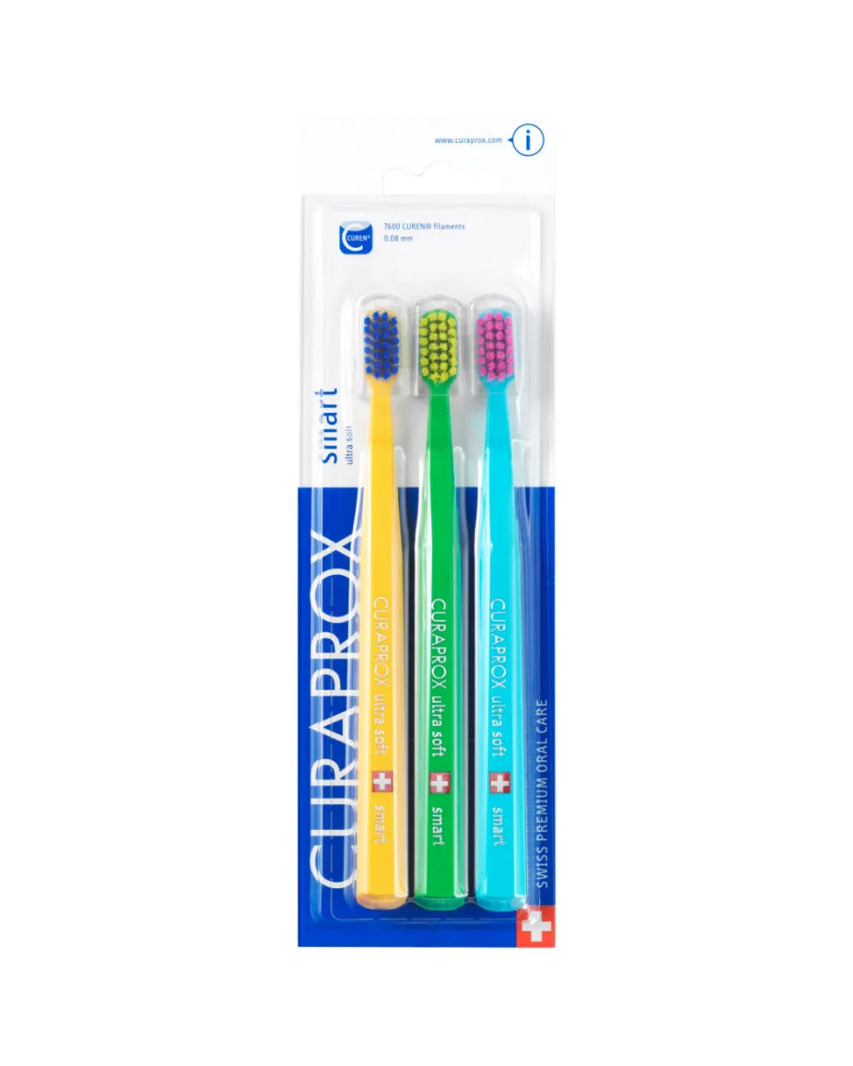 Cepillo de Dientes CURAPROX® TRIO Smart Ultra Suaves
