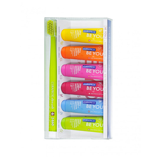 Pack Pasta de Dientes CURAPROX® Be You 10 ml + CURAPROX® Ultra Suave 5460