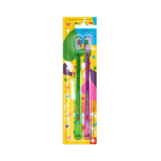 Cepillo de Dientes CURAPROX® DUO CS 5460 Love Edition 2023 Ultra Suaves