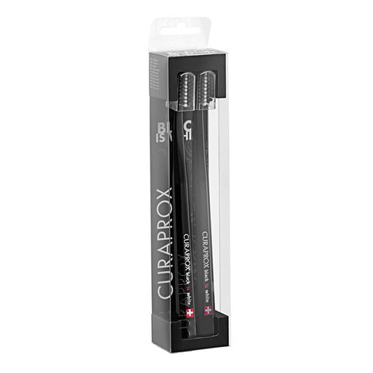 Cepillo de Dientes CURAPROX® DUO Edición Black is Black Ultra Suaves