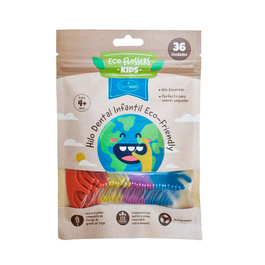 Aplicador de Hilo Dental Ecológico Kids