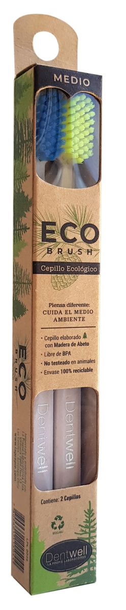 Cepillo de Dientes Ecológico Dentwell Medio