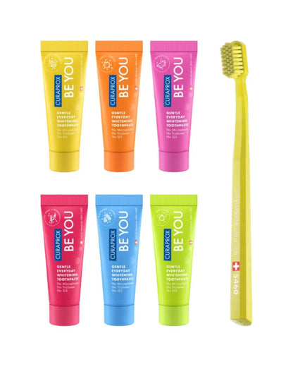 Pack Pasta de Dientes CURAPROX® Be You 10 ml + CURAPROX® Ultra Suave 5460
