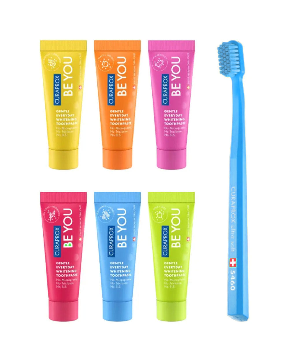 Pack Pasta de Dientes CURAPROX® Be You 10 ml + CURAPROX® Ultra Suave 5460