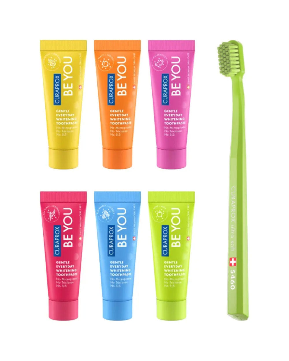 Pack Pasta de Dientes CURAPROX® Be You 10 ml + CURAPROX® Ultra Suave 5460