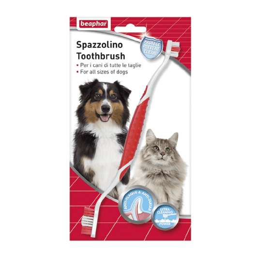Cepillo de Dientes de Mascotas Doble Mango Beaphar®