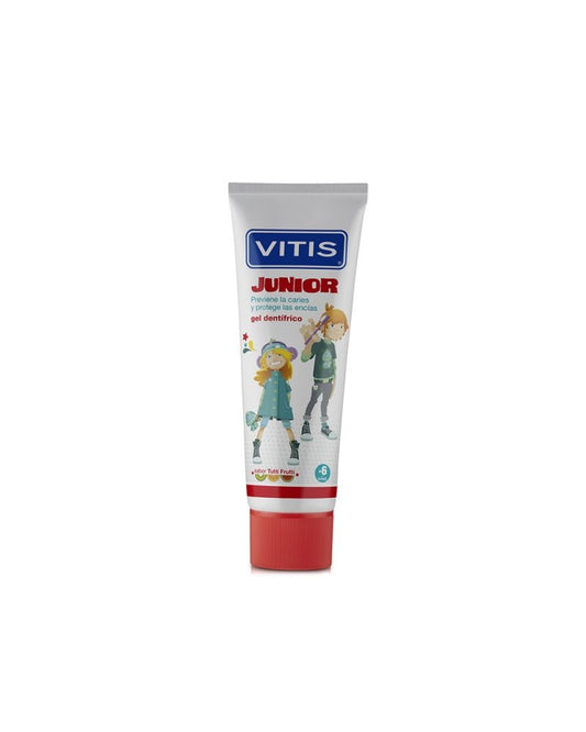 Gel Dentífrico VITIS® Junior 75ml Sabor Tutti Frutti
