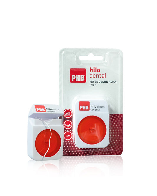 Hilo Dental PHB® con Cera