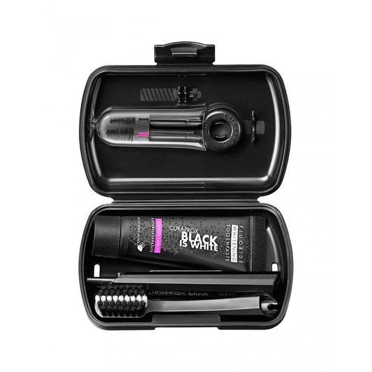 Travel Set CURAPROX® Edición Black is White